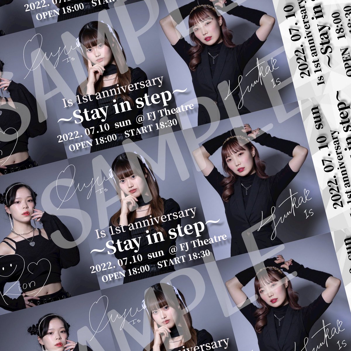 THE_IDOL_note's tweet photo. 〘 #いずらいぶ 情報〙
2022年7月10日㈰
《 #Is ( #イズ)》
#Is1stanniversary
〜 #Stayinstep 〜
@ #FJTheater
#RION #MIYU #FUKA https://t.co/ueIWBIkXit
