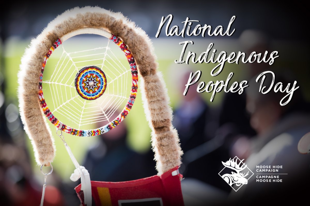 Today is National #IndigenousPeoplesDay - an opportunity to celebrate and honour the rich and diverse heritage, cultures and traditions of First Nations, Inuit &amp; Métis People.
#NIPD #NIPD2022 #reconciliation #IndigenousPeoplesDay