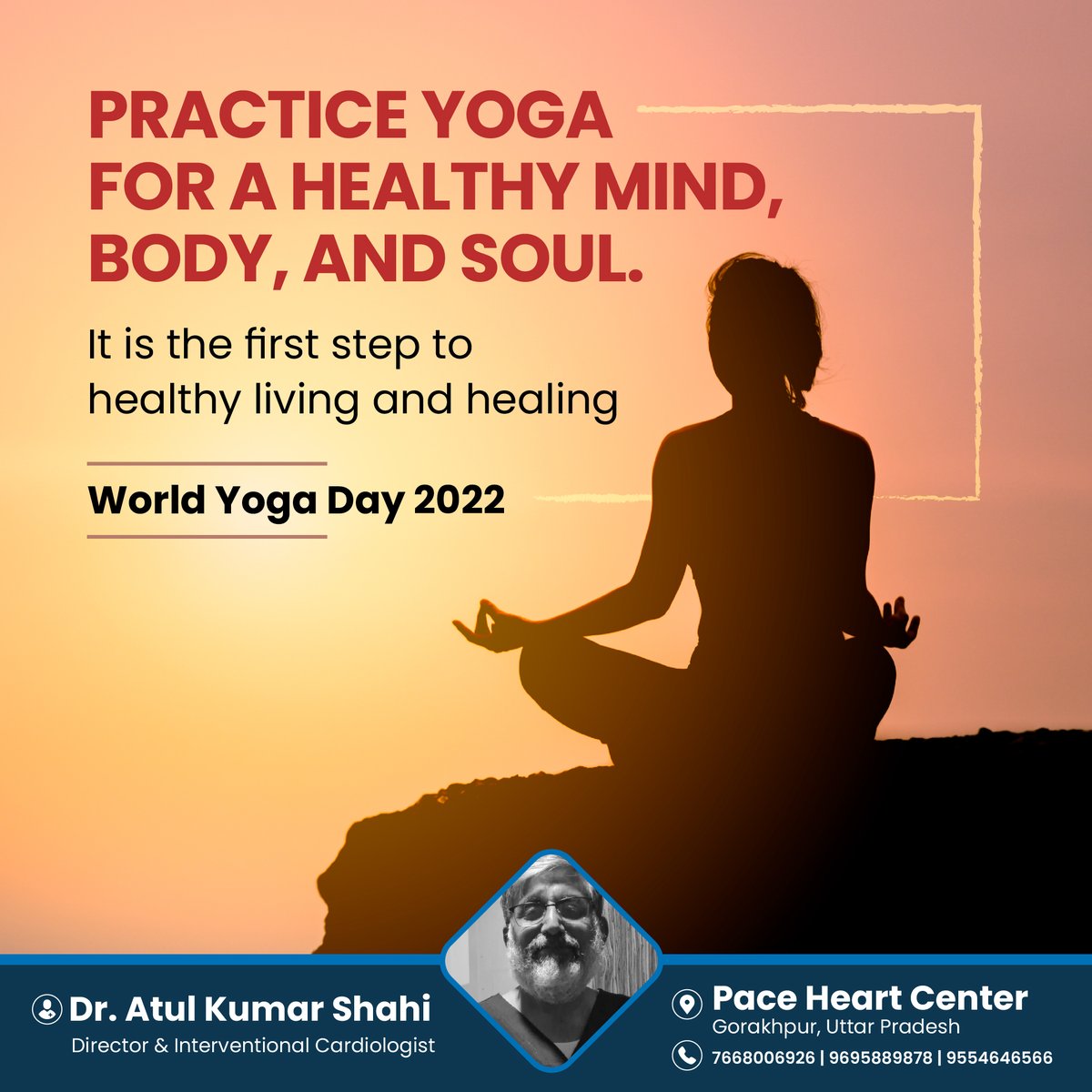 DrAtulKumarSha5's tweet photo. Relax and rejuvenate with Yoga. It is the way to find yourself and connect. Rediscover yourself this World Yoga Day!

#InternationalYogaDay #InternationalDayofYoga #YogaForHumanity #YogaDay #yogaday2022 #Yoga #Health #HealthyLifestyle https://t.co/Y8x7Fc0wKH
