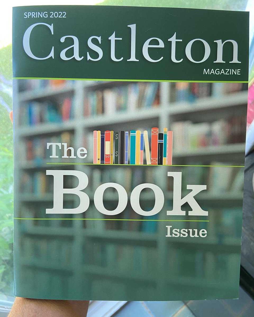 MattForrestVW's tweet photo. How exciting! I’m so honored that my alma mater interviewed me for the new “Book” edition of their alumni magazine! (they even turned the inside of the back cover into bookmarks!) #CastletonUniversity #KidLit #PictureBooks #WritingCommunity https://t.co/O69ZSRArdP