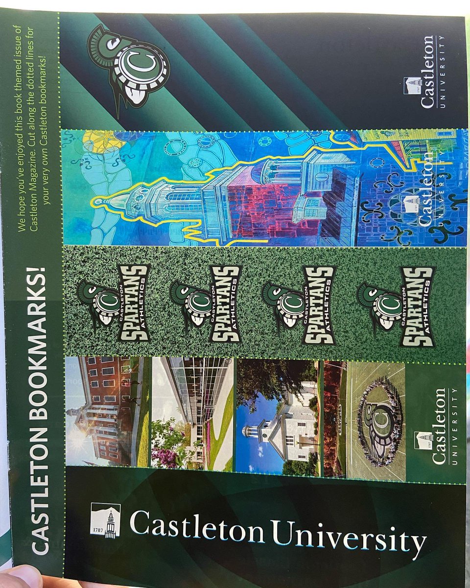 MattForrestVW's tweet photo. How exciting! I’m so honored that my alma mater interviewed me for the new “Book” edition of their alumni magazine! (they even turned the inside of the back cover into bookmarks!) #CastletonUniversity #KidLit #PictureBooks #WritingCommunity https://t.co/O69ZSRArdP