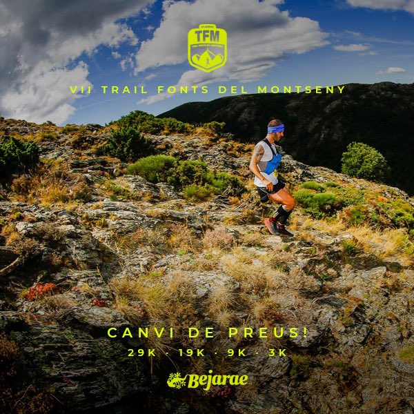 AVUI ÚLTIM DIA ABANS DEL CANVI DE PREUS!!
Inscriu-te a trailfontsdelmontseny.com
9K•19K•29K i Trailet☝️
Vine a córrer al Parc Natural del Montseny!
T'esperem a Viladrau!
Dissabte 2 juliol 2022
<a href="/Osoning_sport/">Osoning</a>