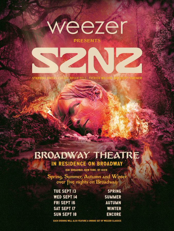 Weezer On Broadway at the Broadway Theatre