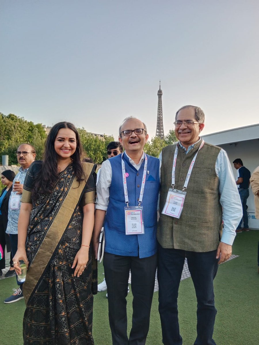 It was an honour to be a part of the Indian Startup Delegation in Paris at #vivatech2022 , Europe's largest tech conference. Special thanks to @AicRmp  for giving us the opportunity along with @AIMtoInnovate  for choosing us to represent our nation.