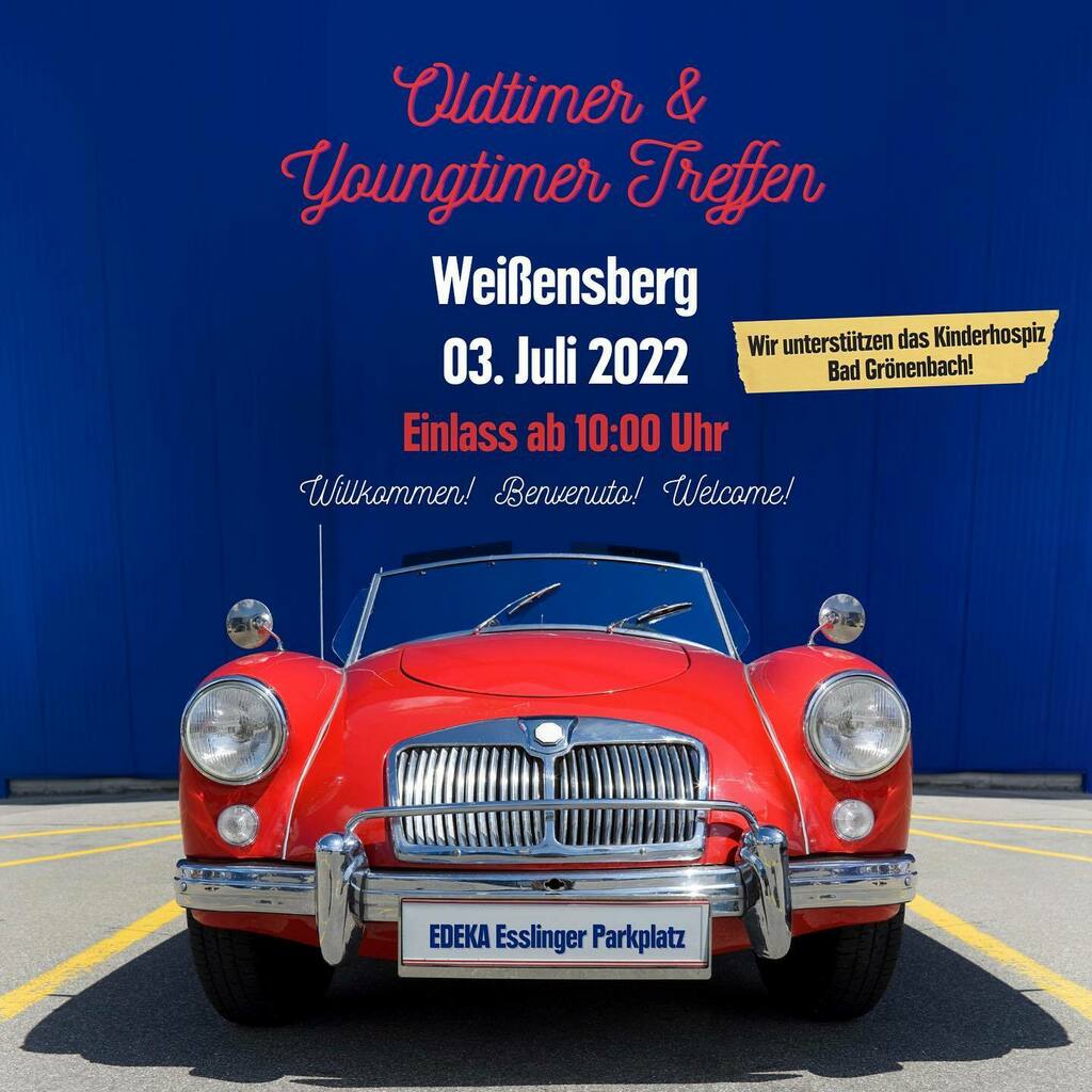EdekaSeifert's tweet photo. Nach einer längeren Pause freuen wir uns auf das Oldtimer &amp; Youngtimer treffen auf unserem Edeka Parkplatz in Weißensberg. 

Organisatoren des Oldtimertreffens sind Uwe Thalheimer vom Sachverständigerbüro für Fahrzeug und Zweiradtechnik … https://t.co/me13Z3O3rT https://t.co/lwPm3Nue9k