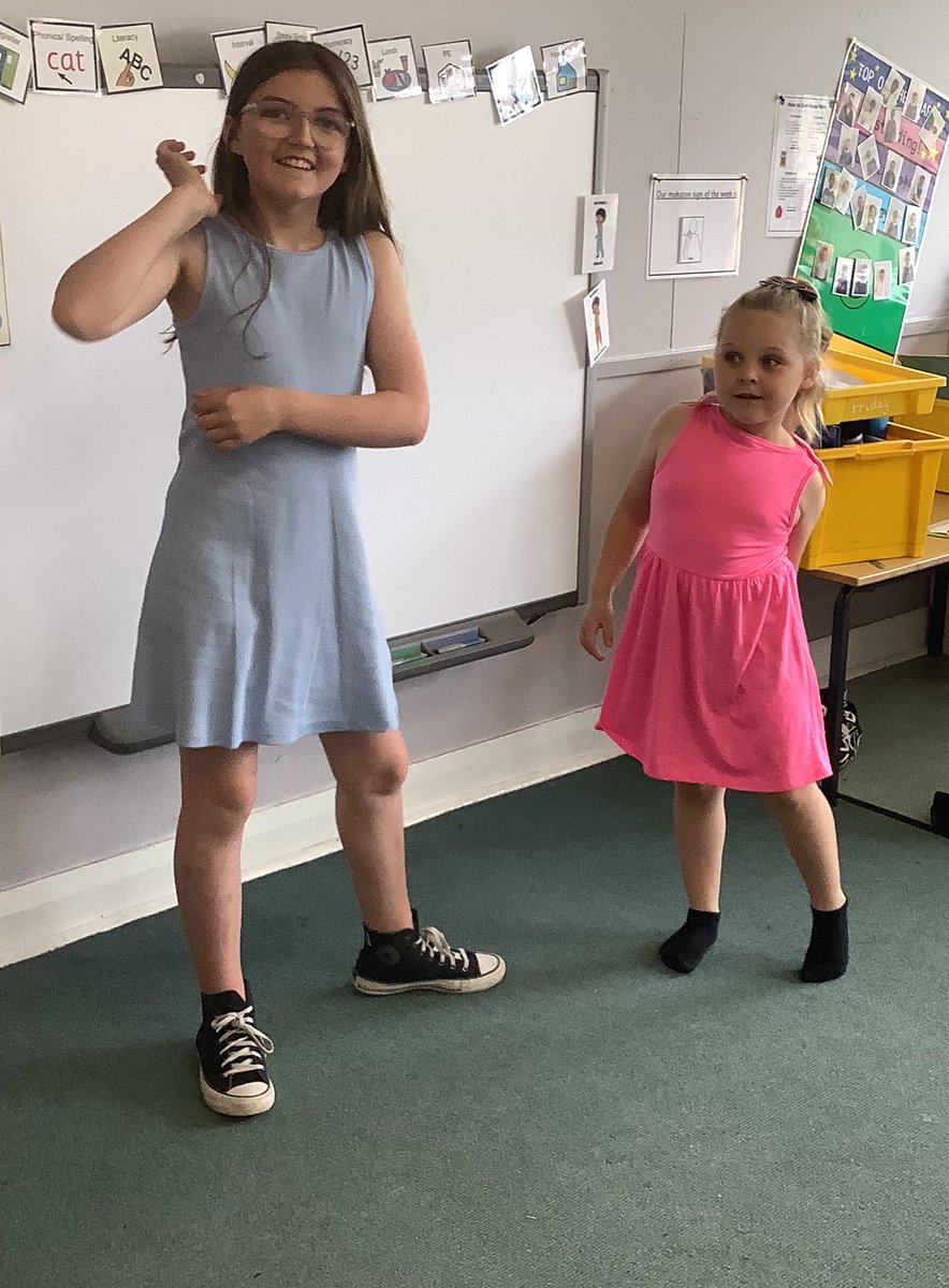 In our talent show we danced, sung and told jokes!