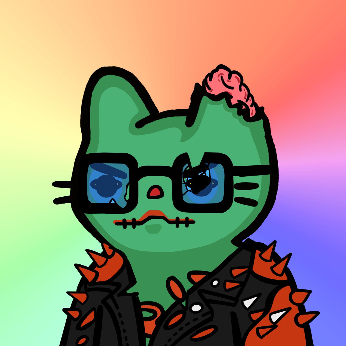 CatFellaz's tweet photo. @followrobwhu @coolcatsnft How is CUTEE baby 🥶🥰

Go and find your Cat Fellaz. Minting is Free and Live 😜

#FreeNFT #FreeMintLive #freemintNFT https://t.co/MFQHMWCLet