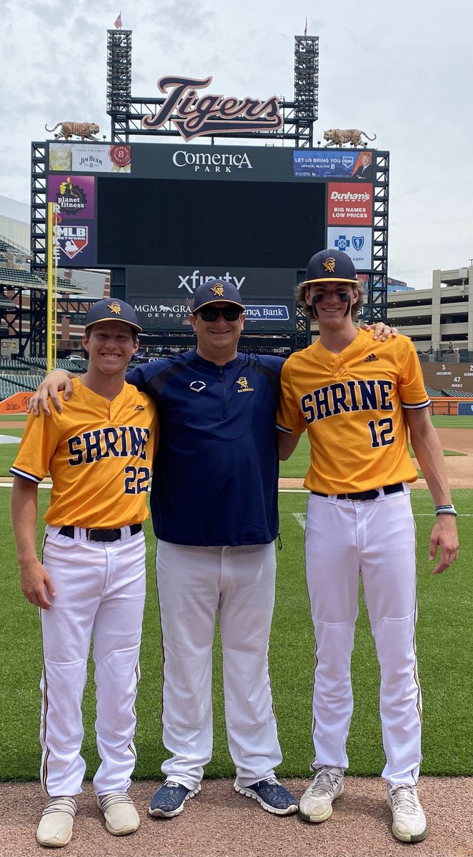 The MHSBCA East-West All-Star game was an awesome experience yesterday! Thanks to all those that make it happen! 

Our guys performed well against some of the best the state has to offer:

Gus Simon: 1-2, SB
Stephen Ruhle: 1ip, 2K’s