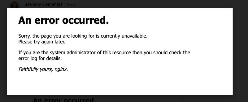 monicarysavy's tweet photo. Anyone else experiencing weird behavior for @Zoom? My Ops Manager and I can't login and are seeing this odd hacked-looking message.
  #Zoom #ZoomSupport https://t.co/4FgEN8mEN5