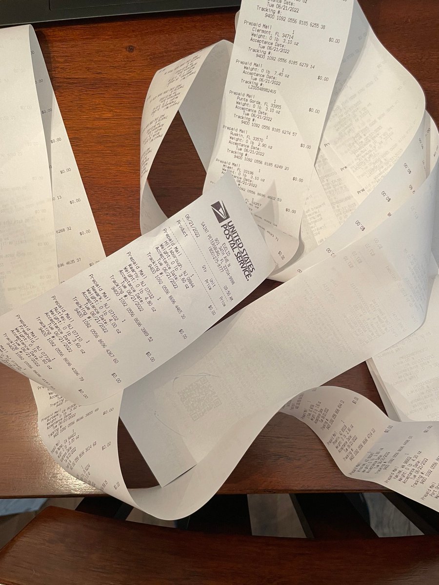 Officially dropped off most of the autographs at the post office, We can't wait for you all to start receiving them!!! #QFXEast