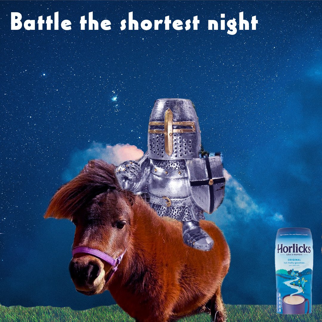 sca2_0's tweet photo. June 21st marks the Summer Solstice, making it the shortest night of the year! If you find yourself wide awake in the late evening light, why not grab a Horlicks to help?

#TopicalAd from @benecclestone and @egancardoso for #horlicks #SummerSolstice2022 https://t.co/an4odpURwS