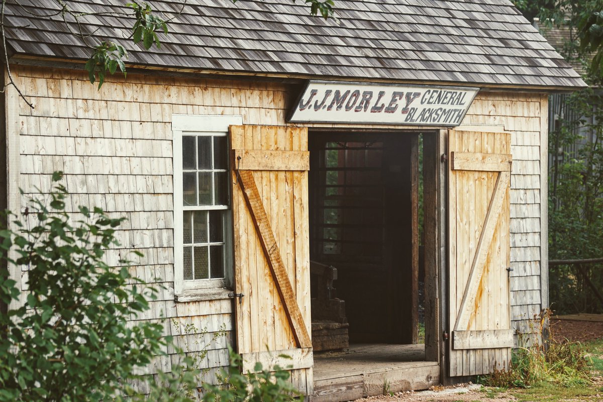 In the spring of 1817, Daniel McKay became the first blacksmith in Sherbrooke (New Ross). This weekend come to Ross Farm Museum and learn why the blacksmith was such an important part of the community and why they remained so well into the 20th century. - rossfarm.novascotia.ca