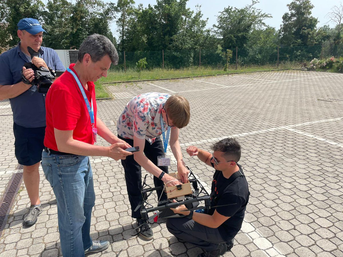 Our <a href="/StJohnsSurrey/">St John's School, Leatherhead</a> <a href="/StJohnsCansat/">The Eagles CANSAT</a> team have passed the ‘Technical’ assessment and the 50m parachute ‘drop test’ with flying colours, ready to proceed to a full flight test on Wednesday; they are now prepping for this!