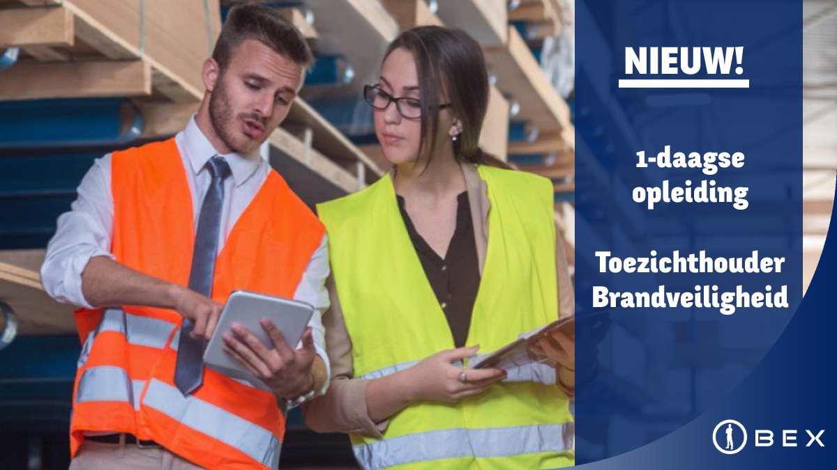 obex_bv's tweet photo. Wilt u volledig toezicht houden op organisatorische en gebruikstechnische maatregelen op het gebied van brandveiligheid in uw omgeving? Dan is onze nieuwste opleiding Toezichthouder Brandveiligheid dé opleiding die u zoekt! https://t.co/Jl6xx0slZE https://t.co/4N85bGdXOR