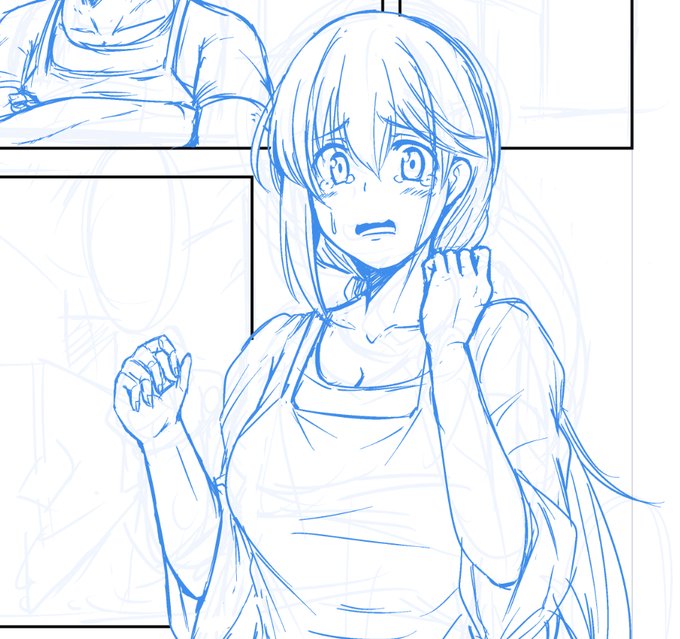 この原稿終わらせて…
コミケ原稿やるんだ…!!!

といわけでお仕事原稿(今回のヒロインちゃん)描き描き… 