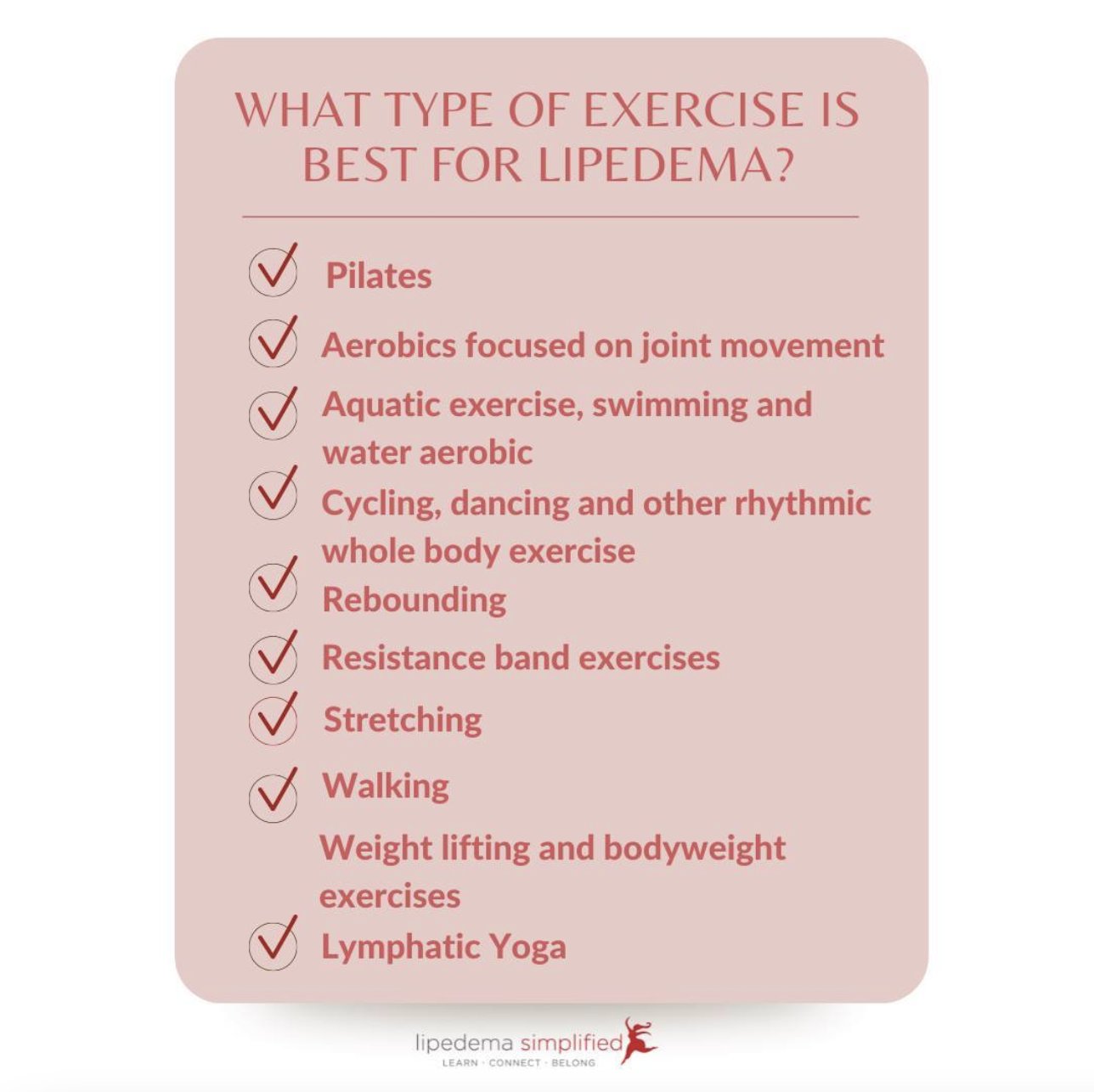 Best Exercise for Lipedema  