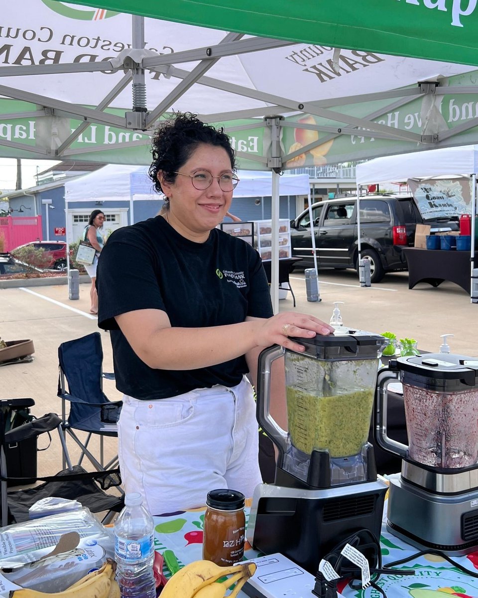 GalvestonCountyFoodBank (@galcofoodbank) on Twitter photo GCFB Nutrition Education Department wants to thank patrons for visiting our booth on June 12th <a href="/GOFarmersMKT/">Galveston's Own Farmers Market</a>. We celebrated June, National Fresh Fruits and Vegetables Awareness Month, with a nutrition handout and food samples of Purple Mango or Green Smoothie. GCFB Nutrition Education Department wants to thank patrons for visiting our booth on June 12th <a href="/GOFarmersMKT/">Galveston's Own Farmers Market</a>. We celebrated June, National Fresh Fruits and Vegetables Awareness Month, with a nutrition handout and food samples of Purple Mango or Green Smoothie.