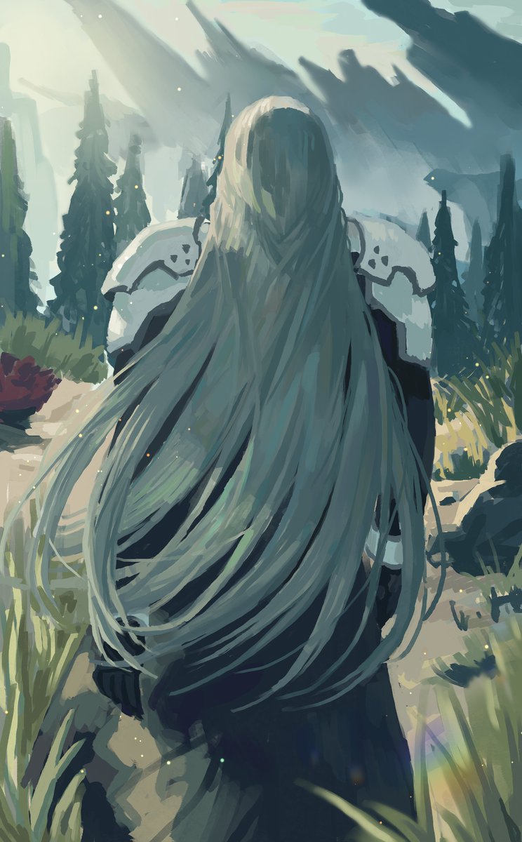 #FF7 #FF7Rebirth #Sephiroth 
现在就想玩到它！！！
Just want play now