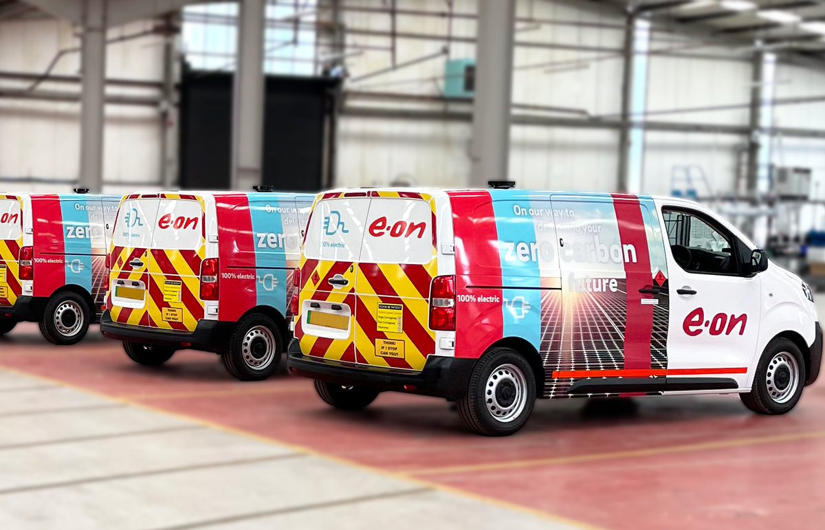 Great to see these Vauxhall Vivaro-e's for <a href="/eonenergyuk/">E.ON Energy UK</a> start to roll through our facility. 👀

Proud to be a part of their mission to transition to a sustainable fleet. 🌍

Electrifying your fleet is a big step to a more sustainable future. ⚡

<a href="/vauxhall/">Vauxhall</a>

#ElectricVehicles