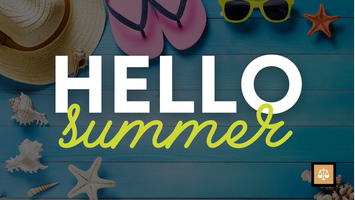 AJAttorneys's tweet image. Happy first day of #Summer! ☀️

#HelloSummer #GoodbyeSpring
lnkd.in/gHjq82y9