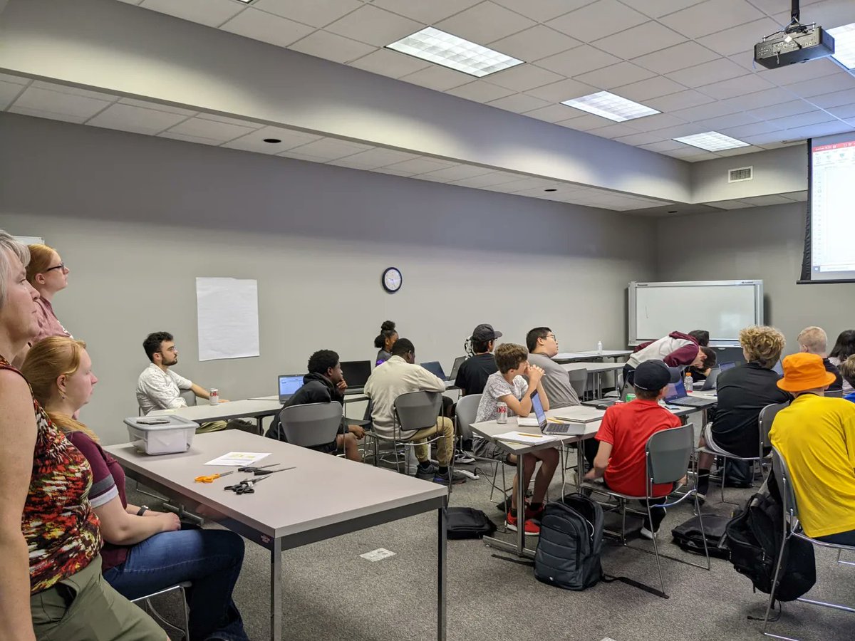 SayantaniDutta9's tweet image. Day 2 of Cyber Defenders Camp 🥳 look at these excited kids learning about ciphers and encryptions #csliteracy #cs4ms #CyberSecurity #csforall #CCE @rcumsu