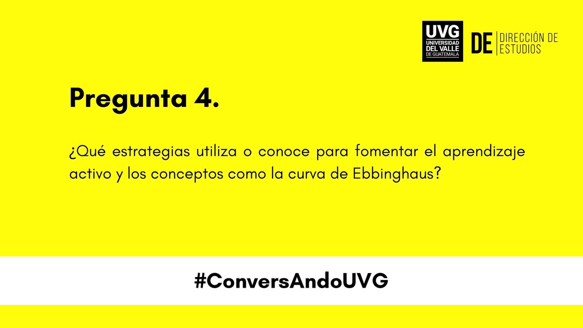 Dirección de Estudios UVG tweet media