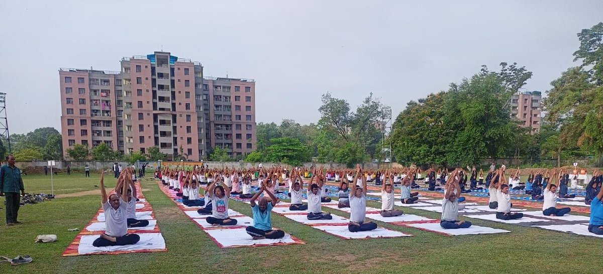 #NationalCadetCorps
#IDY2022
#YogaForHumanity
34 Officers, 440058 NCC Cadets, 780 ANOs, 256 PI staff, 2224 NCC Alumni participated in #InternationalYogaDay 2022 at 319 locations across Odisha
<a href="/GovernorOdisha/">Governor Odisha</a>
<a href="/Naveen_Odisha/">Naveen Patnaik</a>
<a href="/HQ_DG_NCC/">National Cadet Corps</a>
<a href="/DHE_Odisha/">Higher Education Department, Govt. of Odisha 🇮🇳</a>
<a href="/YASMinistry/">YAS Ministry</a>
<a href="/moayush/">Ministry of Ayush</a>
#NCCforYoga
