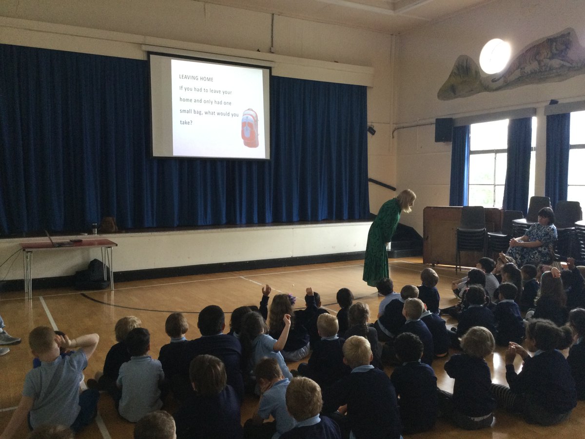 We are very grateful to Denise Wright from South Belfast Roundtable for helping us to celebrate Refugee Week in school today.  The theme of Refugee Week 2022, which celebrates the diversity, creativity and resilience of refugees, is healing.   
refugeeweek.org.uk