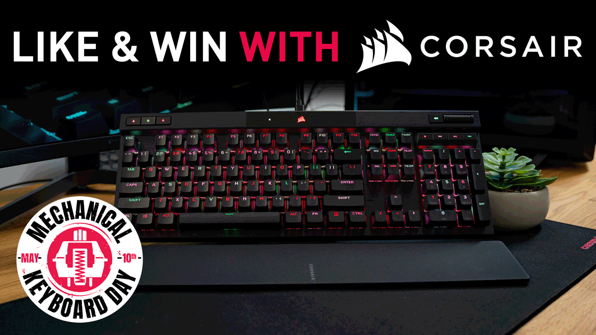 cherrymx's tweet photo. 🚨 #MKBD raffle: Win 3x K70 RGB Pro (MX RGB Speed) by @CORSAIR ⌨🎁
How to enter:
1. Follow @cherrymx &amp; @CORSAIR 
2. Retweet 1x
3. Tag a friend
*The contest runs until June 26, 2022. Entering the contest with multiple accounts to increase the chances of winning is not allowed. https://t.co/uEaEGPOsZ0