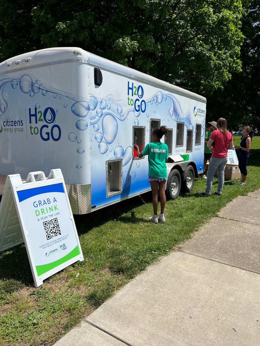 citizensenergy's tweet photo. We are excited to partner with the @indyindians to have our #H2OtoGo trailer at the games today, Weds. and Thurs.! Fans may fill up at the water trailer with their own water bottle or from a bottle purchased at a concession stand! Stay cool and hydrated! https://t.co/Zd4V30LBPf https://t.co/xAiEwjo7jL