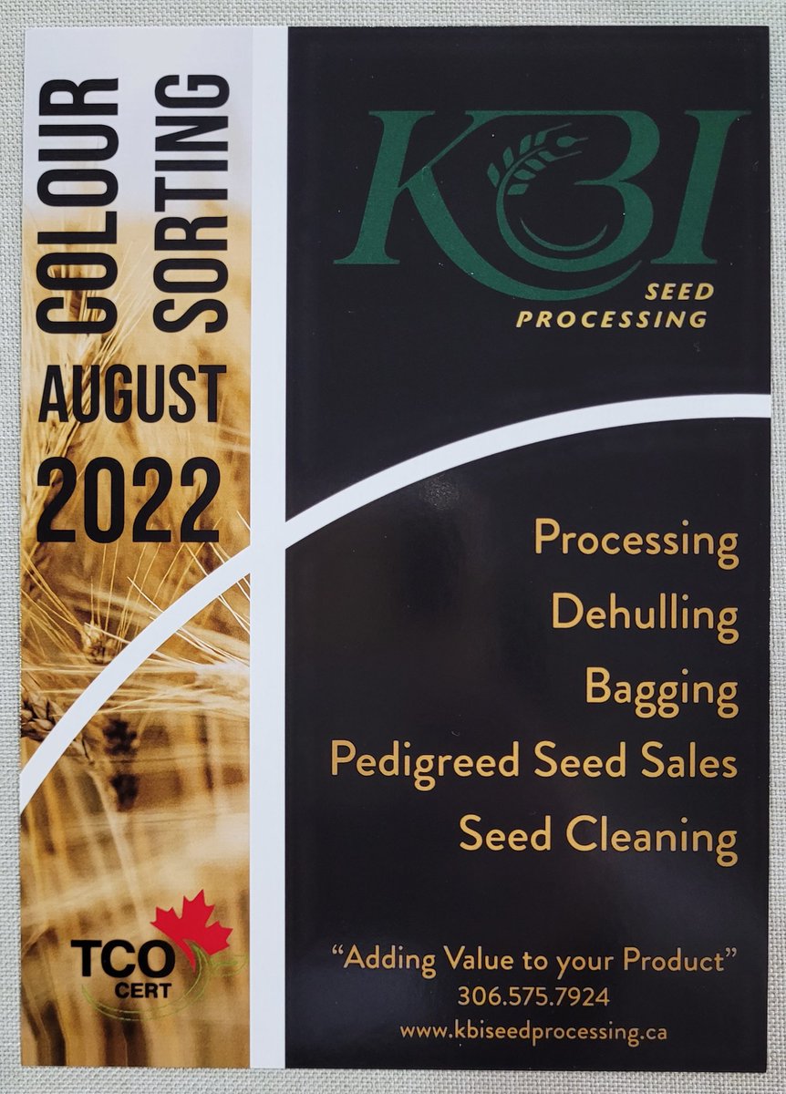KBIprocessing's tweet image. Looking forward to seeing lots of people out @canadasfarmshow!