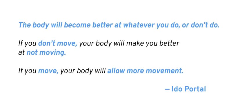 LusMovement's tweet photo. Move more. Enough said. #movementPLus #movementismedicine https://t.co/GDRhlUIf1N