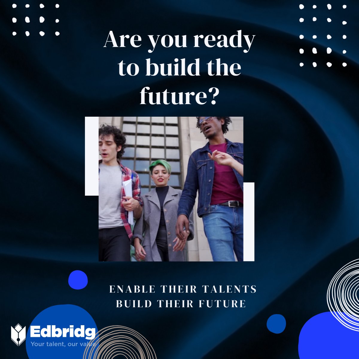 Edbridgtalent's tweet photo. It is rightly said that empowered people empower people. 
Now is your chance to empower today's talents to build the future you envision today. 

Know more: https://t.co/UMxubJBoze 
If you're a student looking for funding, register your interest here: https://t.co/KGfdXMvSEY https://t.co/lbi4FUX4EO