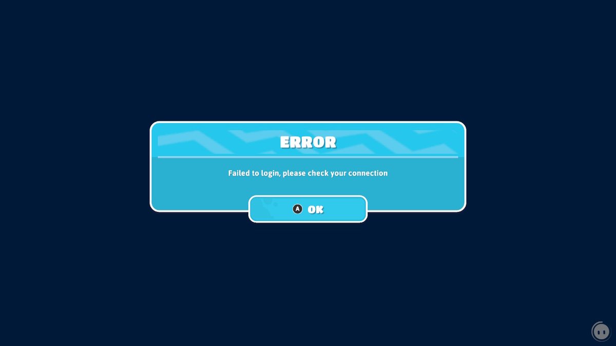 HolySaisei's tweet photo. @FallGuysGame so I tested on two different internet connections and I keep getting the screen. My connection is fine. https://t.co/STORwuUfJY