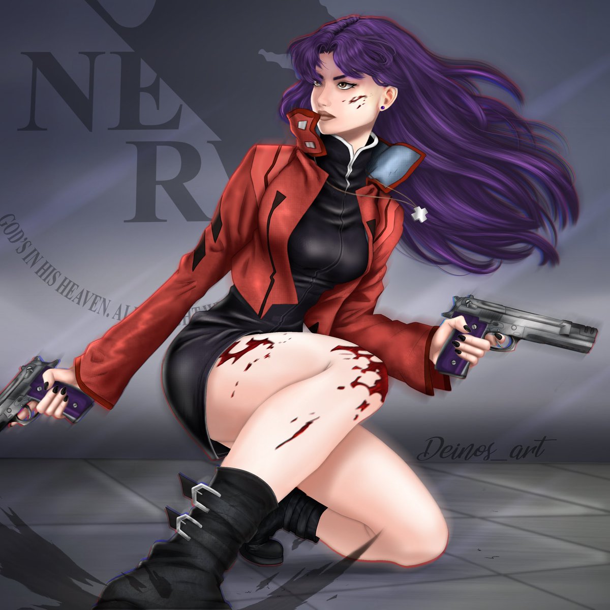 Misato Katsuragi 
#evangelion