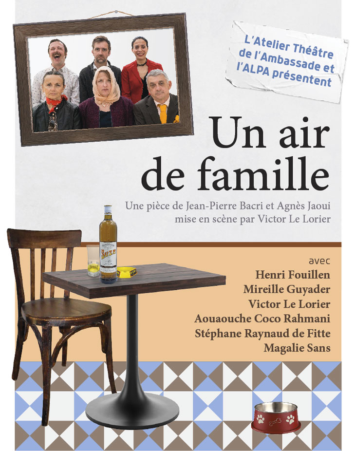 ComiteTricolore's tweet photo. Do you want to laugh till you cry...in French?
Then go to see "Un Air de Famille" the famous play by Jean-Pierre Bacri and Agnès Jaoui, performed by the @franceintheus own troupe on June 28th at the Maison Française.

Register at: https://t.co/j6WtmV4Xak https://t.co/PqzOvMrv7n