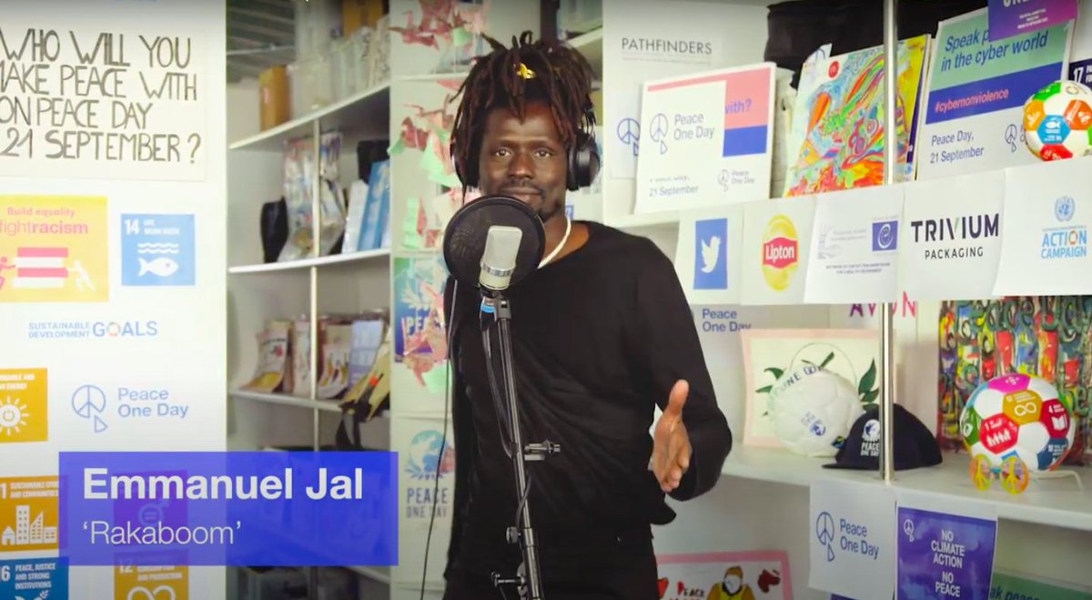 Emmanuel Jal is back with an amazing musical performance. Keep watching for more during Climate Action Live. #ClimateActionLive