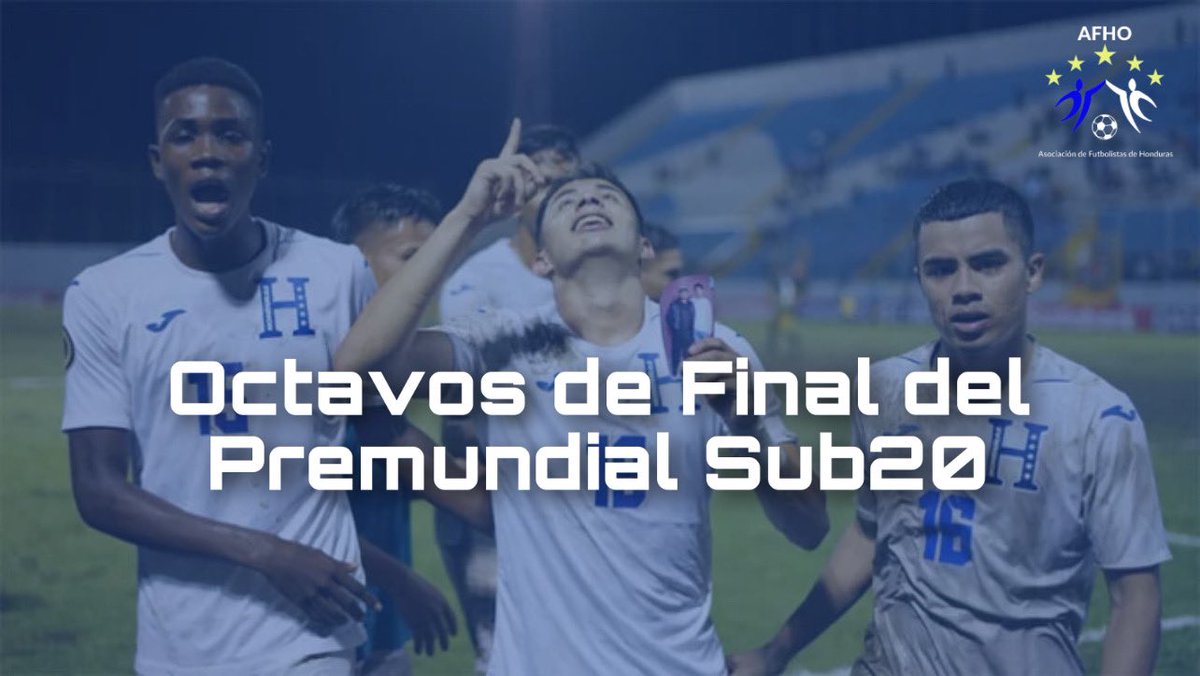 AFHO_HN's tweet photo. ¡Felicidades “Mini” H!
Les deseamos éxitos en el camino al Premundial Sub20. 🇭🇳⚽️
#AFHO #Sub20 #Honduras https://t.co/0YpiSfOOWw