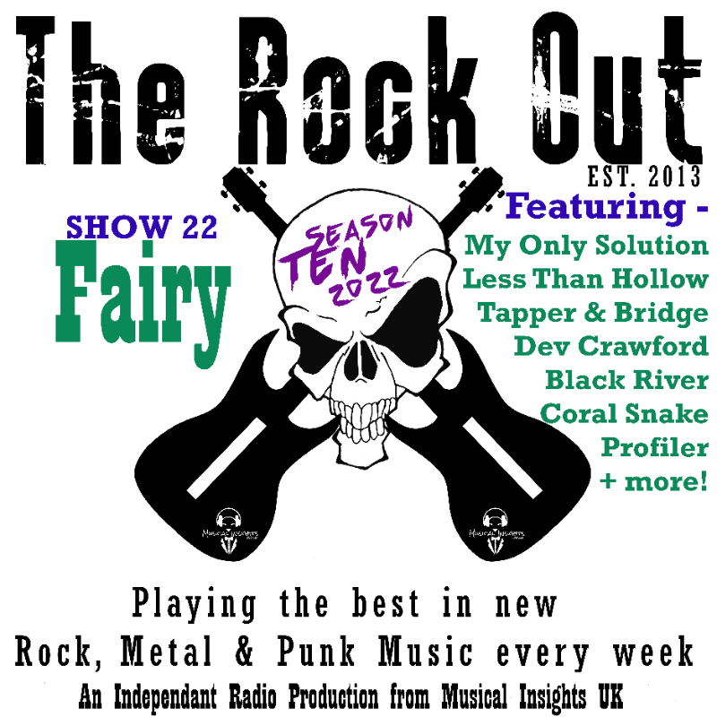 TheRockOutRadio's tweet photo. This week's show E22, is now available to #stream via the @musicalinsights @Mixcloud Hub
🎧CLICK THE PIC TO LISTEN🎧
#NewMusic from @coralsnakeband @profilerband #BlackRiver #LessThanHollow #MyOnlySolution & many more!
@musicalinsights @radio_mark
#Rock #Metal #Punk #Metalcore