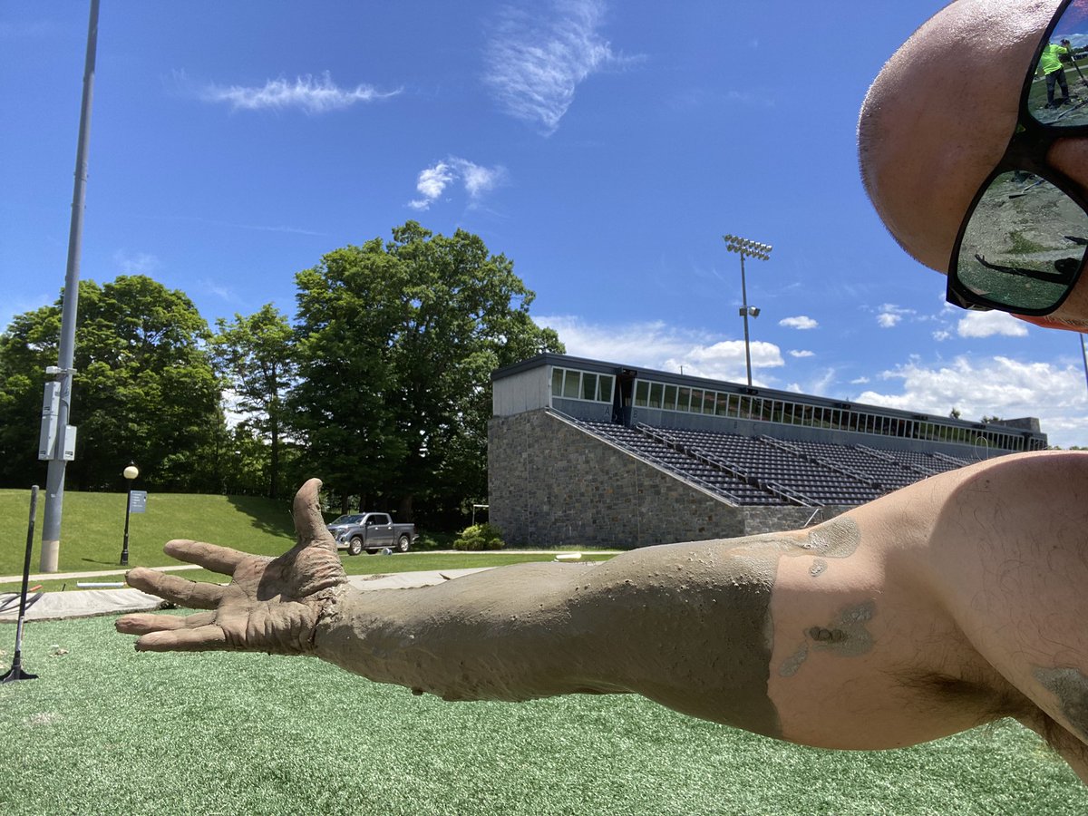 Always was curious what a full arm sleeve would look like… didn’t think it would be made out of 4000 psi ready mix. 

The sh*t we do in the construction industry to get the job done right.