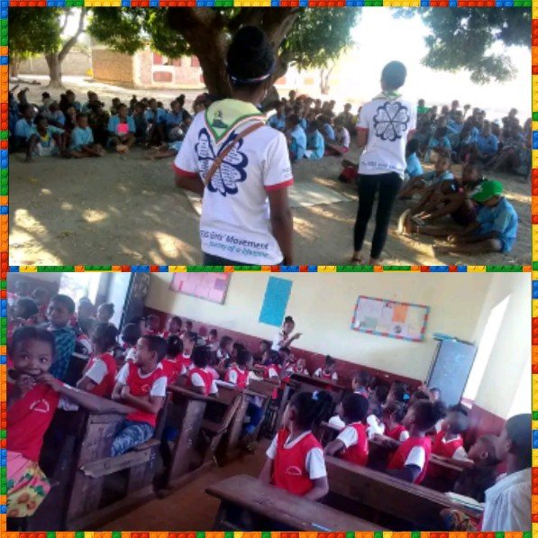 YessGirlsFanilo's tweet photo. The STV 🙅and Covid-19 😷Response sessions were held at EPP Amborovy and EPP Fiofio Schools last 16 June. Follow us for more funny exchanges.🙂
#yessgirlmovement
#nerecno
#fanilonimadagasikara https://t.co/MskiT0EQVe