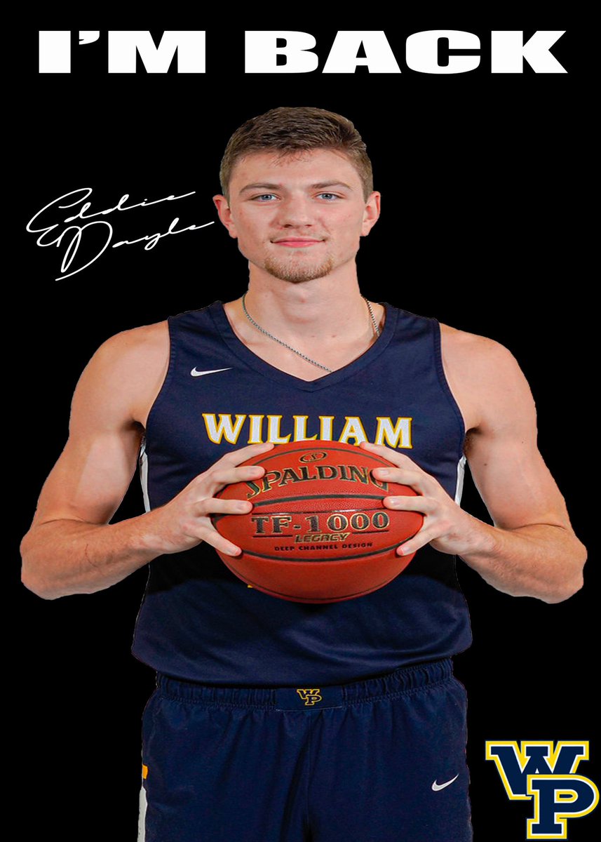 William Penn Men’s Basketball (@wpubasketball) on Twitter photo Excited to officially announce that Eddie Daley will be back for his final season! Eddie is currently the all-time wins leader at 107. <a href="/eddiedaley23/">Eddie Daley</a> Excited to officially announce that Eddie Daley will be back for his final season! Eddie is currently the all-time wins leader at 107. <a href="/eddiedaley23/">Eddie Daley</a>