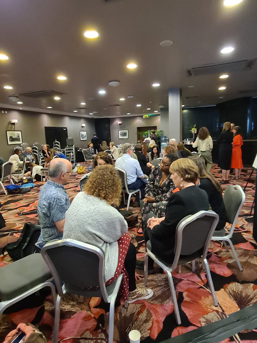 The energy at the #IDEAconf2022 is positively electric! 
With 970+ years of combined experience in Development Education in the room, we're plotting future directions and exploring the many possibilities for global citizenship.
