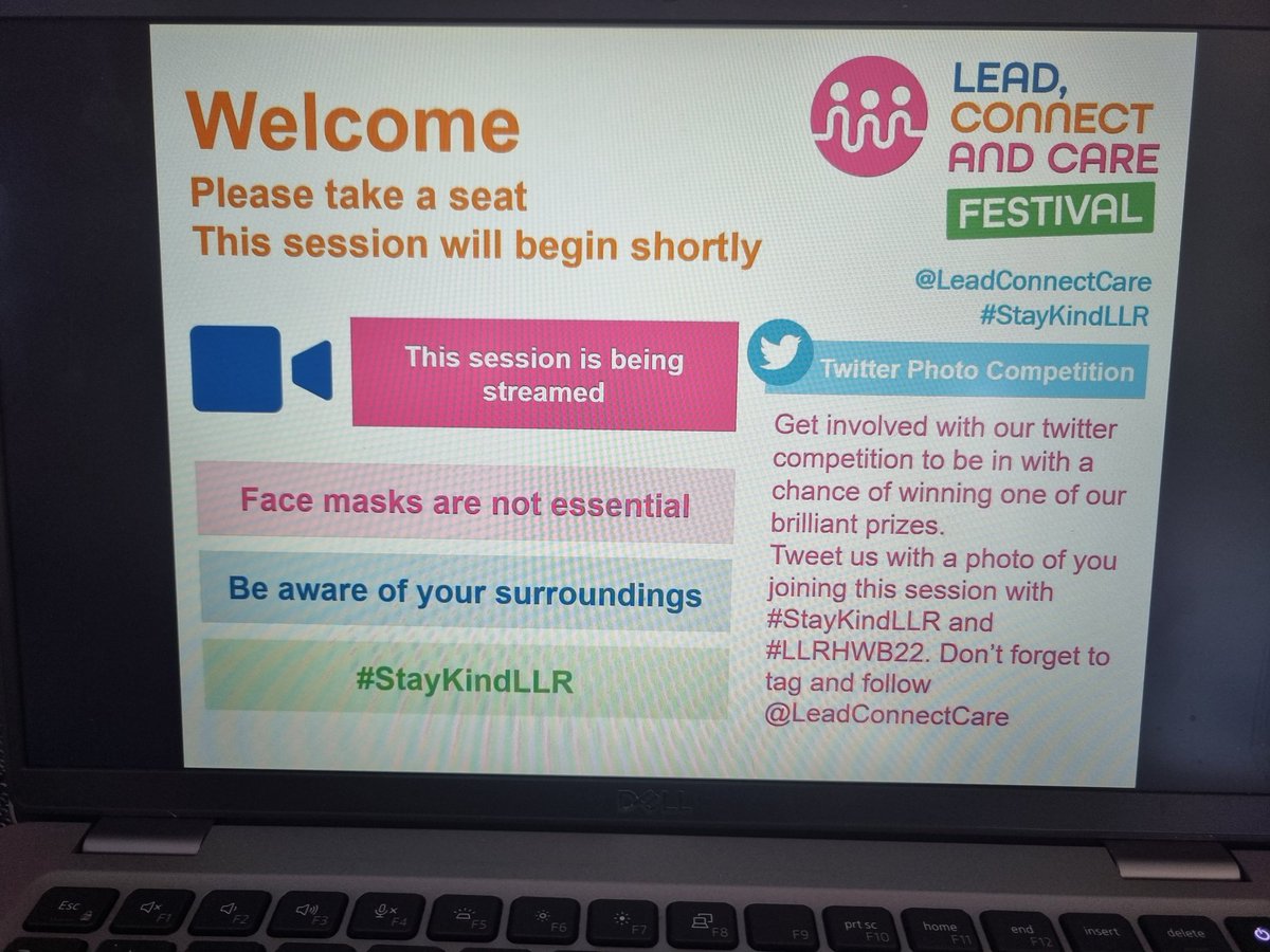 IZZY2612's tweet photo. Looking forward to this 😀 #StayKindLLR #LLRHWB22 @LeadConnectCare ⭐️ https://t.co/dqxZsFZfy8