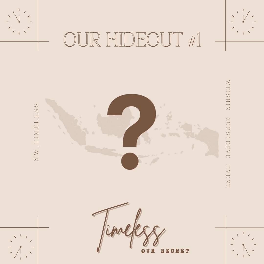 nw_timeless's tweet photo. Hi! 👋🏻

Are you able to find our secrets? 
Today we will give you a hint where it can be found. 
Can you guess where is our hide out?

Link: https://t.co/QyiypmpHvJ https://t.co/qIlJ8i876z