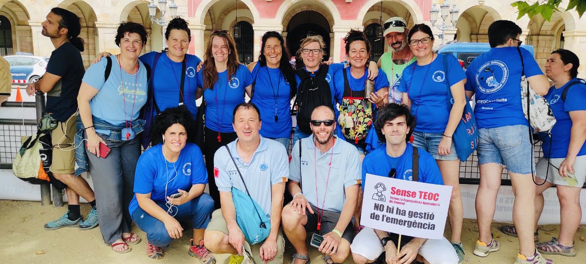 Sense TEOCs no hi ha gestió de l’emergència. Pels drets del personal laboral de la #DGPEIS <a href="/bomberscat/">Bombers</a> <a href="/teocsnord/">teocsnord</a> <a href="/TeocsBombers/">Teocs Bombers</a> <a href="/AssTEOCsRems/">AssembleaOperadoresREMS</a> <a href="/TeocsReg/">TEOCS.REG</a> 🔥👊🏻