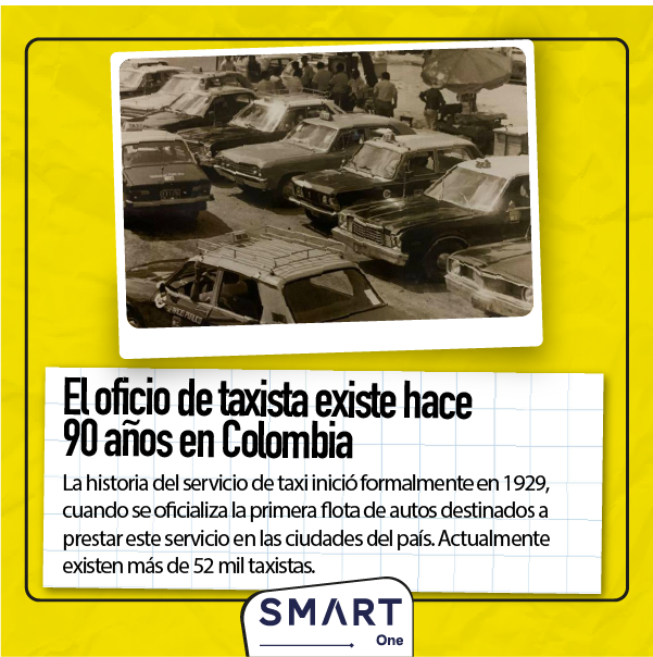 SmartOneCo's tweet photo. Curiosidades de Taxis en Colombia 🚖🇨🇴

Los taxistas trabajan cerca de 11,5 horas y pueden llegar a recorrer más de 230 kilómetros al día, más en las imagénes. 
.
.
#Colombia #Taxis #SmartOne #Taxi #App #Appdetransporte #Bogotá #Android #ios #Apple https://t.co/UpWaamIUtI