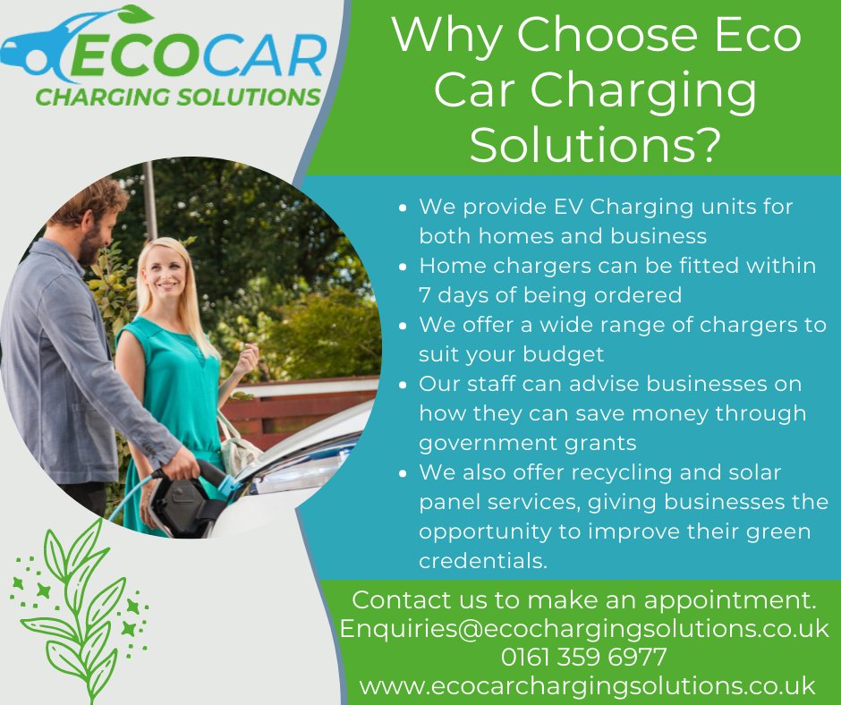 #ecocarchargingsolutions #eco #ecofriendly #gym #electriccar #ecocarcharging #bury #lancashire #manchester #taxbreak #greencredentials #environment #environmentallyfriendly #healthclubs #business #hotels #college #golfclub #corporate #landlord #employer #hospitality #university