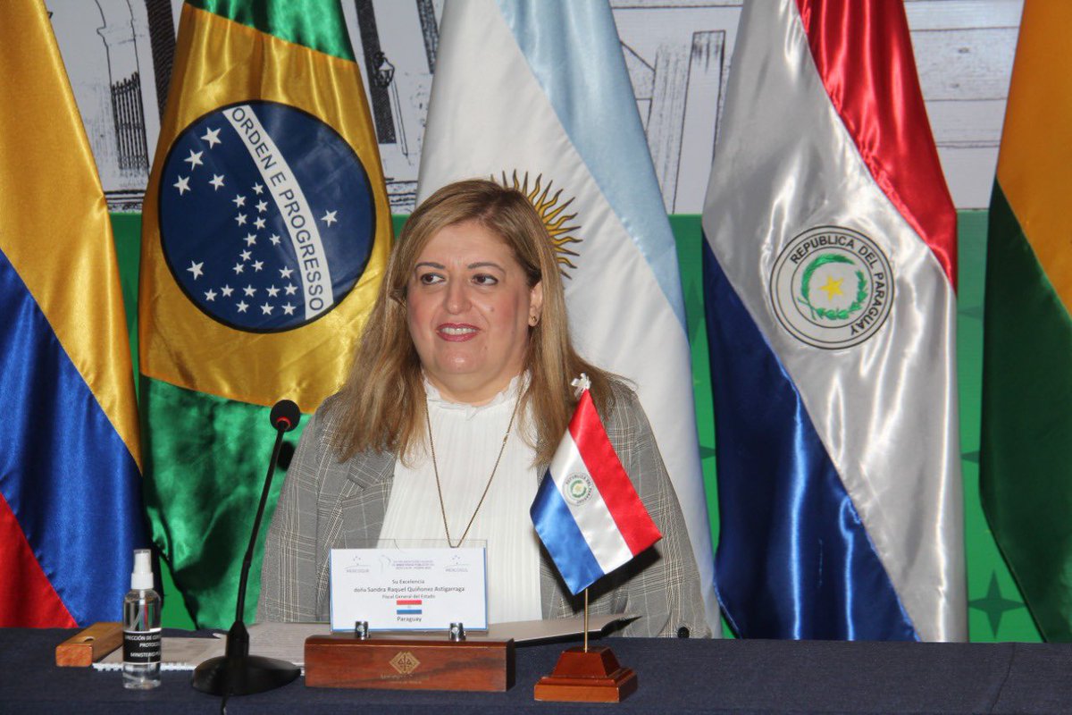 SandraQuinonezA's tweet photo. En la mañana de hoy di apertura a la XXXI Reunión Técnica Preparatoria, en el marco de la XXXI Reunión Especializada de Ministerios Públicos del Mercosur que es llevada a cabo en nuestro país. #REMPM @REMPM_Oficial https://t.co/YV1arnZl97