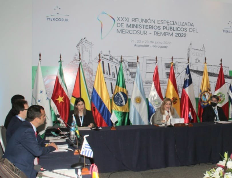 SandraQuinonezA's tweet photo. En la mañana de hoy di apertura a la XXXI Reunión Técnica Preparatoria, en el marco de la XXXI Reunión Especializada de Ministerios Públicos del Mercosur que es llevada a cabo en nuestro país. #REMPM @REMPM_Oficial https://t.co/YV1arnZl97